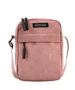 Handytasche aus Cord Pink